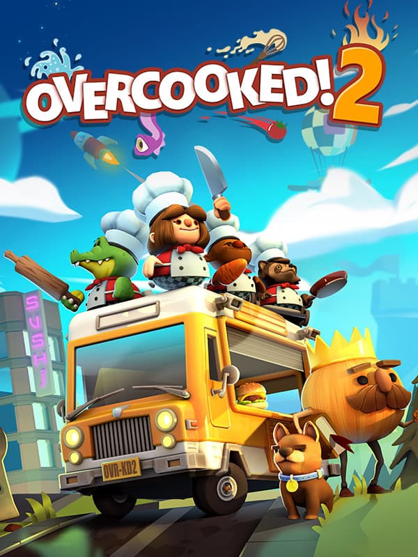 Capa de Overcooked 2